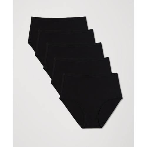 Women’s Everyday High Rise Brief 5-pack made with Organic Cotton | Pact