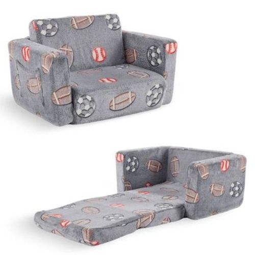 Karl Home 1-Piece Full Sponge Kids Single Folding Sofa Bed with Luminous Feature