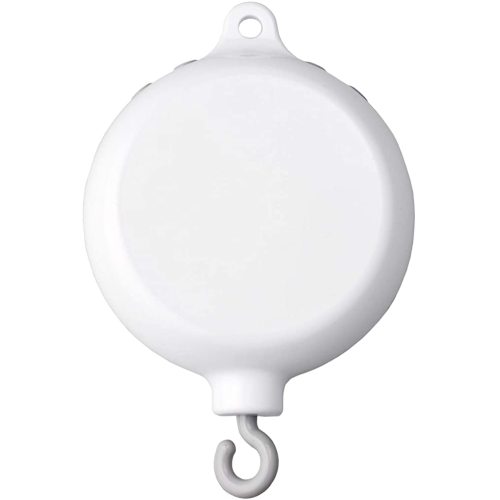 SAMYO Baby Crib Baby Bedding Battery-Operated Musical Mobile Rotary Music Box Plays 35 Tunes Volume Adjustable (Without Arm)