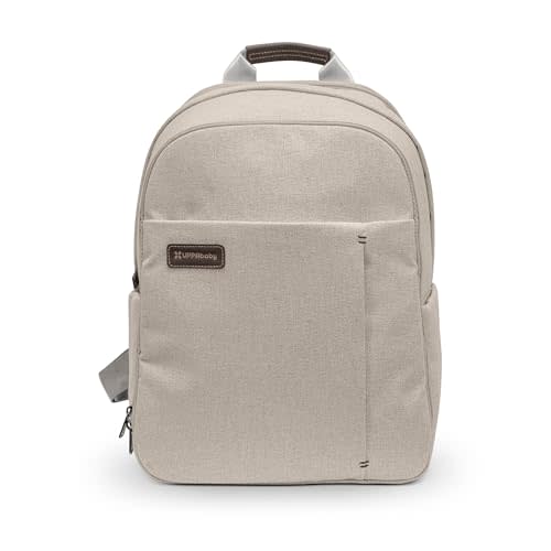 UPPAbaby Changing Backpack - Bottle & Laptop Pocket, Trolley Sleeve - Ada | Multiple Storage Compartments, Stroller Strap Attachment