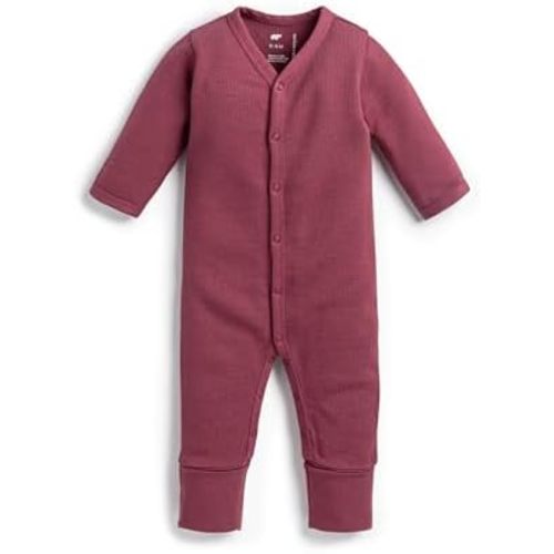 monica + andy On the Go Baby One Piece, 100% Organic Baby Clothes for Girls & Boys, Sizes For Preemie, Newborn, & Infant