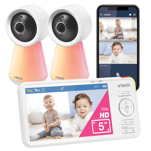 Official VTech® Baby Care | RM5856-2HD 2 cameras baby monitor