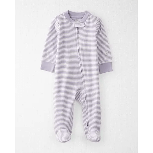 Baby Girl Organic Cotton Striped Sleep & Play Pajamas
- Little Planet | Carter's