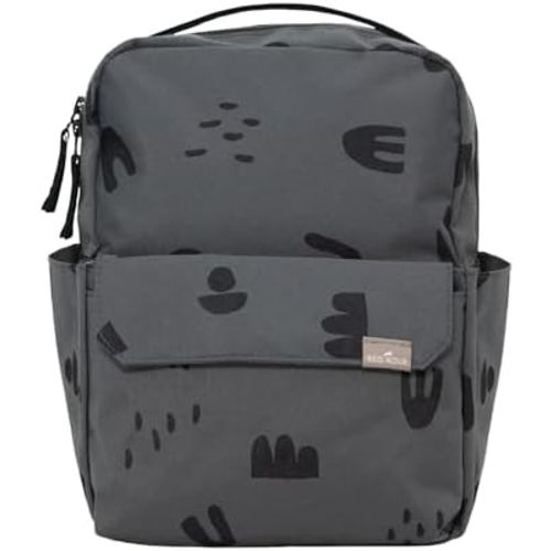 RED ROVR Mini Roo Lightweight Backpack | 6 pockets for everyday essentials (Charcoal Doodle)