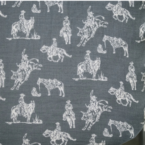 Muslin Crib Sheet | Wild West