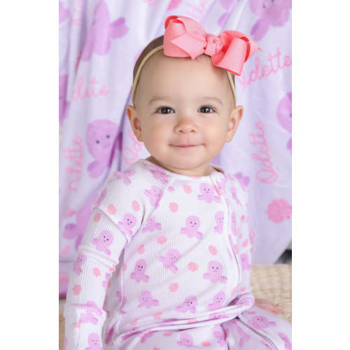 Bamboo Waffle Convertible Zip Romper | Sea Snuggles