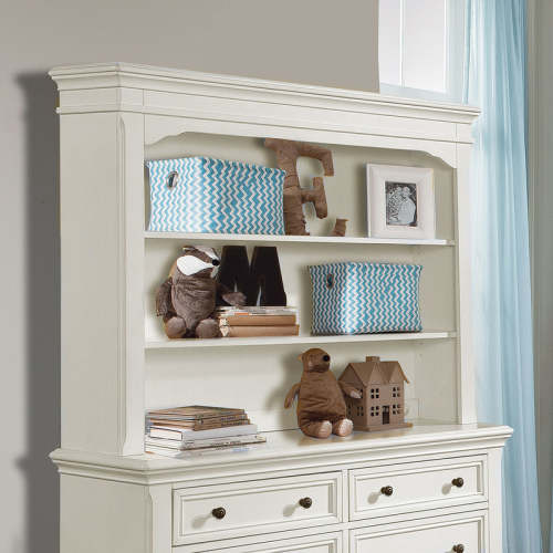 Stella Baby and Child Athena Collection Hutch/Bookcase in Belgium Cream