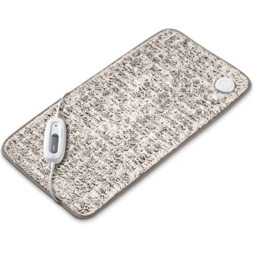 Beurer UHP26N Microplush Heating Pad for Back Pain Relief, Machine Washable Fabric with Auto Shut Off, Electric Heating Pad for Cramps and Sore Muscles, Machine Washable with Adjustable Strap