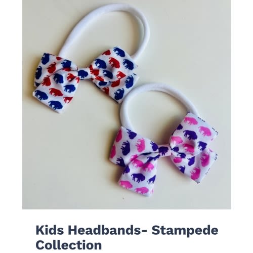 Kids Headbands- Stampede Collection | Totally Buffalo Store & More