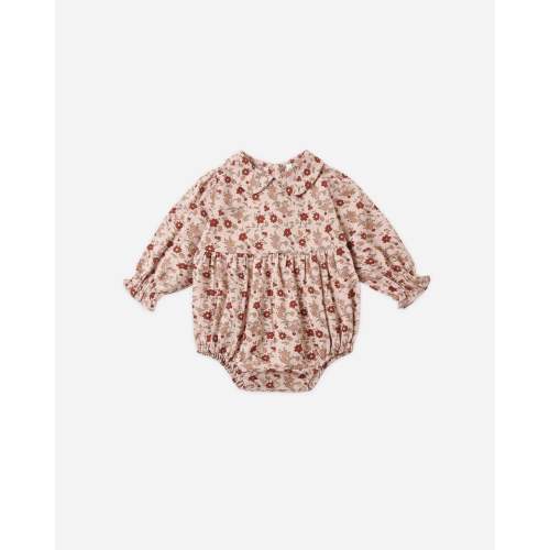 Cora Romper Pink Floral – Rylee + Cru