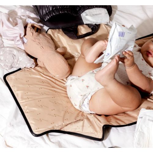 Baby Changing Mat Nylon | Unisex Diaper Changing Mat by Caraa