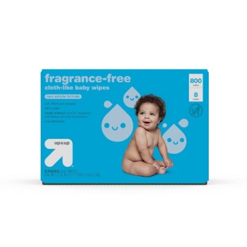 Fragrance-Free Baby Wipes - up & up™ (Select Count)