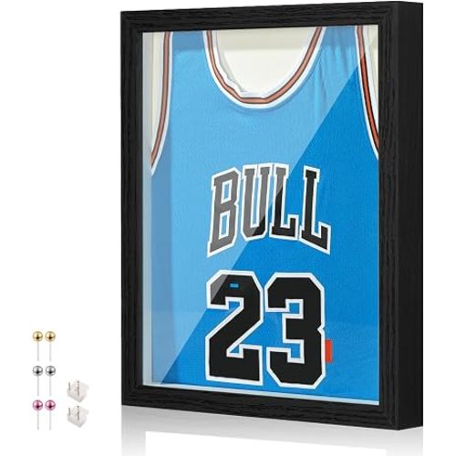16x20 Large Shadow Box Frame with Thickened Acrylic Panel & Pins
