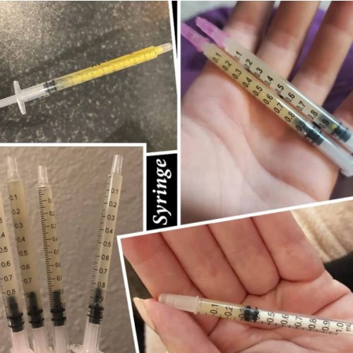 1ml Syringes with Cap, Luer Slip Tip, Whole Pack Bulk Sterile Sealed, No Needle