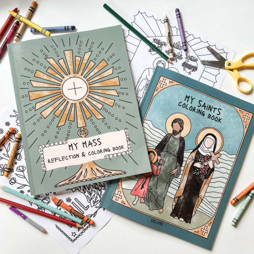 Catholic Coloring Book