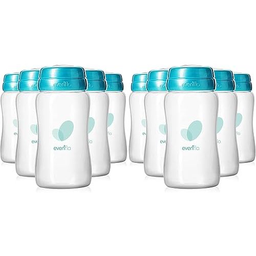 Evenflo Advanced Breast Milk Collection Bottles, 5oz 12 Pack