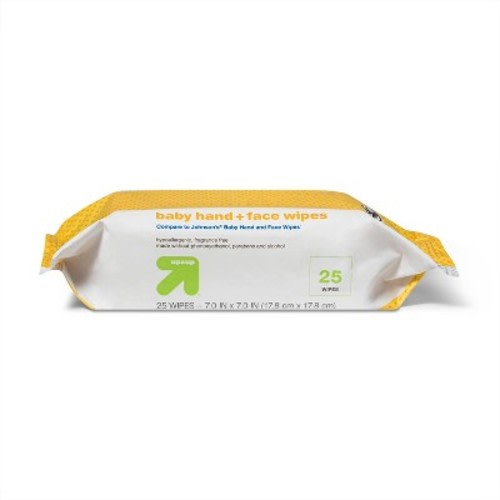 Hand and Face Wipes - 25ct - up & up™