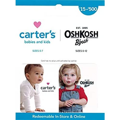 Carter's/OshKosh B’gosh Gift Card