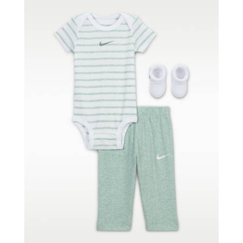 Nike Baby Bodysuit, Pants, and Terry Socks 3-Piece Set. Nike.com