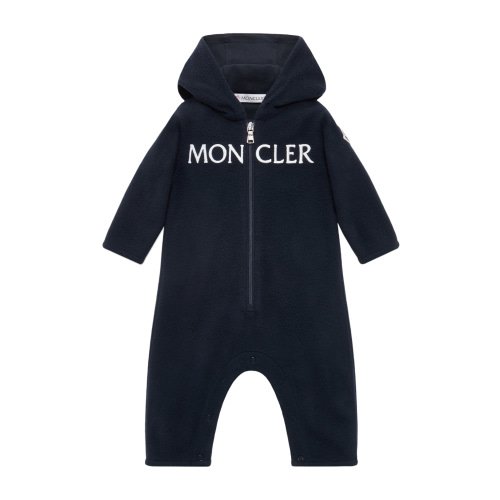 Moncler Enfant Hooded Fleece Baby Grow