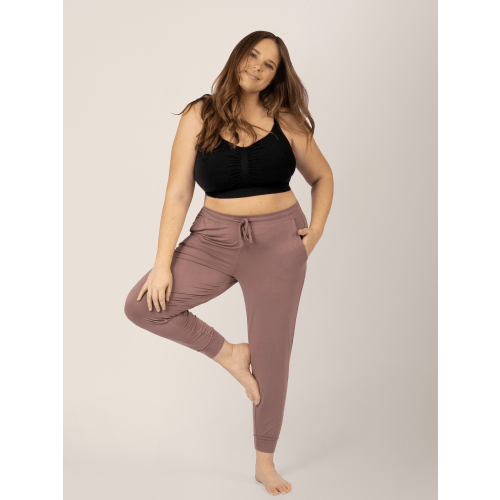 Sublime® Bamboo Hands-Free Pumping Lounge & Sleep Bra | Black