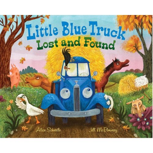 Little Blue Truck Lost and Found: A Rhyming Picture Book about Friendship and a Farm Hayride for Kids (Ages 0-8)