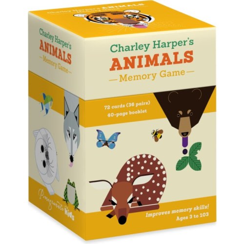 Official Charley Harper Art Studio | Animals Memory Game - Puzzles, Toys, & Games - Products | the source for artwork from Charley, Edie, and Brett Harper