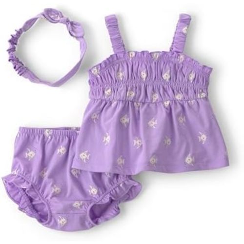 Carter's Baby Girls' 3-piece Diaper Cover Set