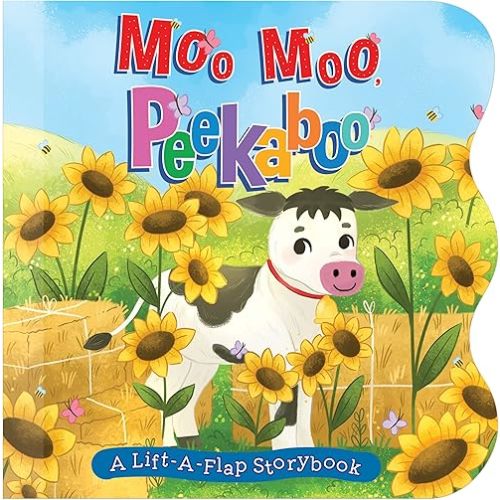 Moo Moo Peekaboo - Chunky Lift the Flap Board Book Board book – April 4, 2022