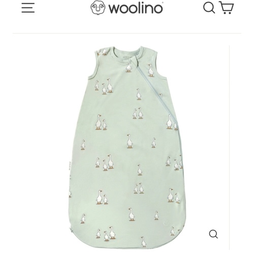 Ecolino® Organic Cotton Classic Baby Sleep Bag or Sack, Goose