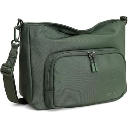 Itzy Ritzy Belong Cargo Caddy Stroller Organizer & Crossbody Bag (Green)