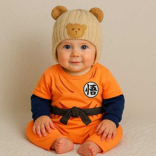 DBZ Baby Romper | Saiyan Inspired Cosplay Outfit