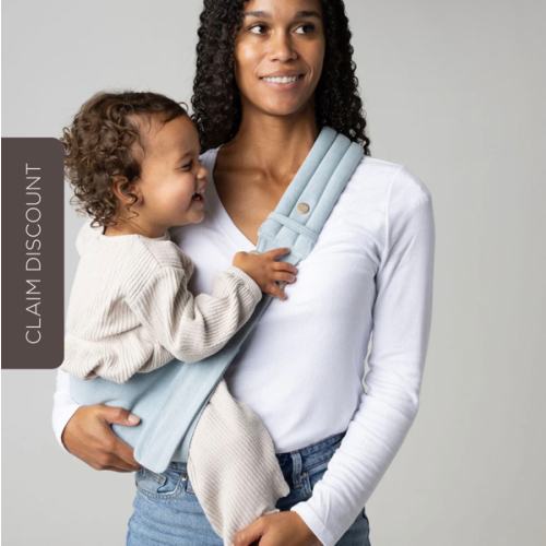 The Monarch Toddler Sling - Dream Wash Denim – Mabē