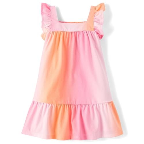 The Children's Place Girls and Toddler Short Sleeve Fashion Dress