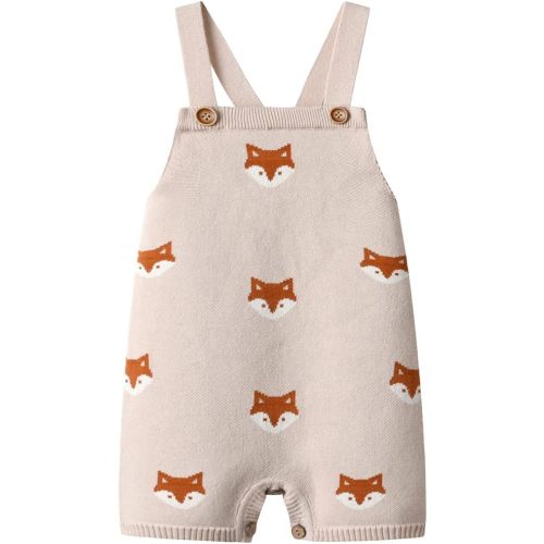 Infant Baby Knit Romper Overalls Clothing Unisex Cute Love One-Pieces Jumpsuit Outfit Clothes Outfits