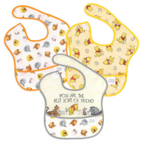 Disney Winnie The Pooh Characters Bib Set for 6-24 mos | Bumkins