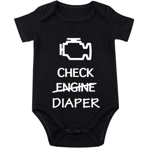 Check Engine Baby Bodysuit