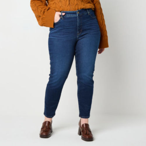 a.n.a Womens Plus Skinny Fit Jean