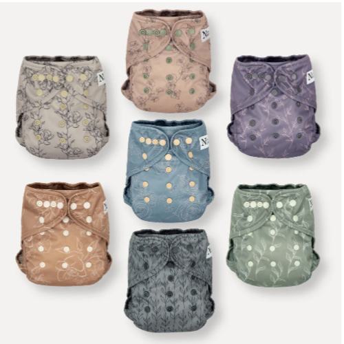 One Size -Modern Blooms Diaper Covers