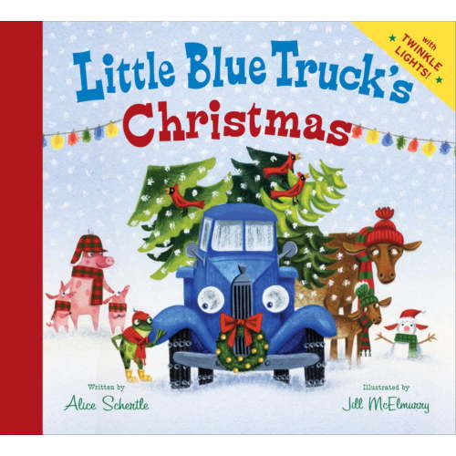 Little Blue Truck's Christmas: A Christmas Holiday Book for Kids (Hardcover)