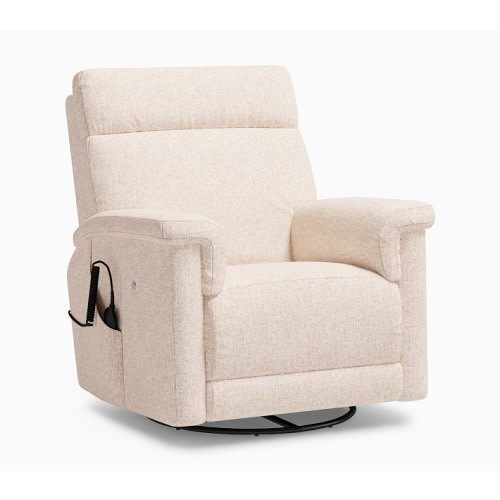 Dream Deluxe Swivel Glider Recliner with Heat and Massage