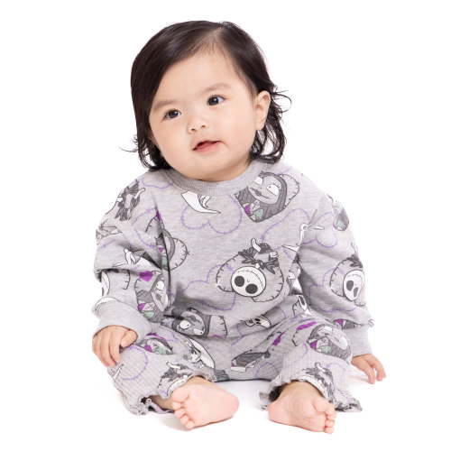 Nightmare Before Christmas Baby Girls Print Sweatshirt and Flared Leggings, 2-Piece, Sizes 0M-24M