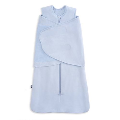 HALO Innovations Sleepsack Swaddle Supersoft Viscose from Bamboo - Blue Fog - NB