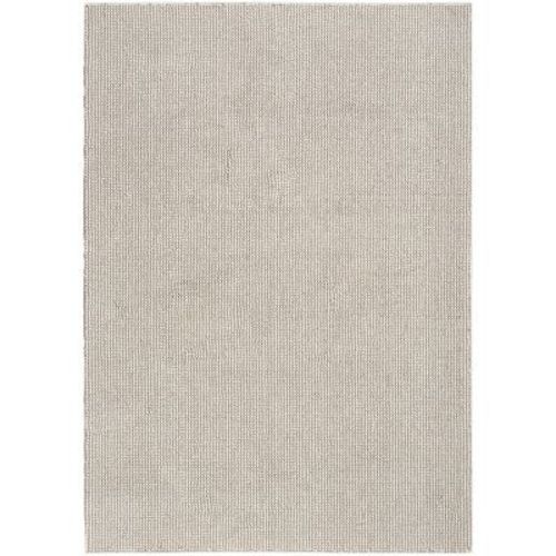 Nourison Textured Home Modern Indoor Rug Ivory Mocha 6' x 9'