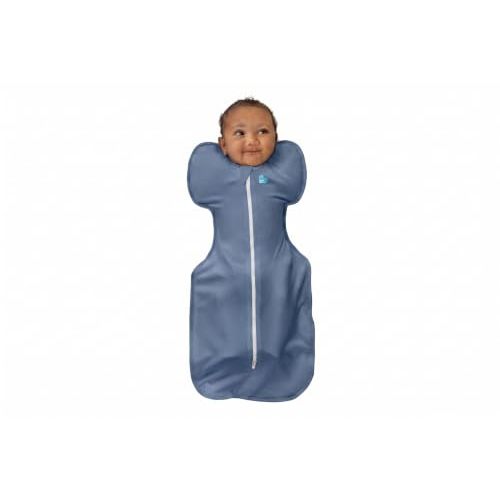 Love to Dream Swaddle UP, Baby Sleep Sack, Self-Soothing Swaddles for Newborns, Improves Sleep, Secure Fit Helps Calm Startle Reflex, New Born Essentials for Baby, 8-13lb, Denim