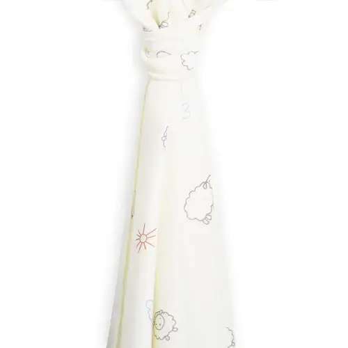 Woolino - Baby Swaddle Blanket | Natural Merino Wool Swaddler
