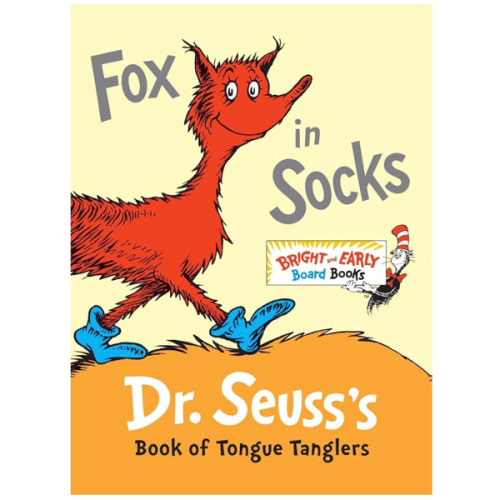 Fox in Socks: Dr. Seuss's Book of Tongue Tanglers (Bright & Early Board Books)