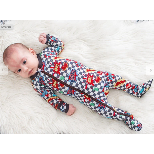 Bestaroo - Super - Soft - Bamboo - Boomin Checks Footie