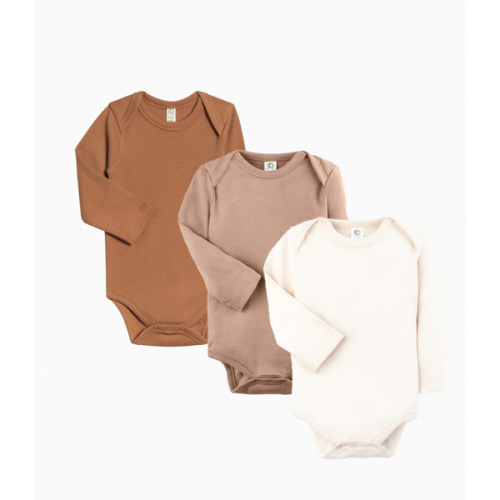 3-Pack Long Sleeve Bodysuit Bundle