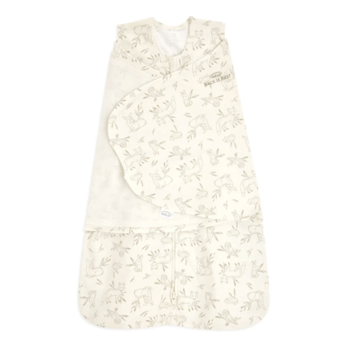 100% Cotton Baby Swaddle Forest Lullaby | Small | HALO US
